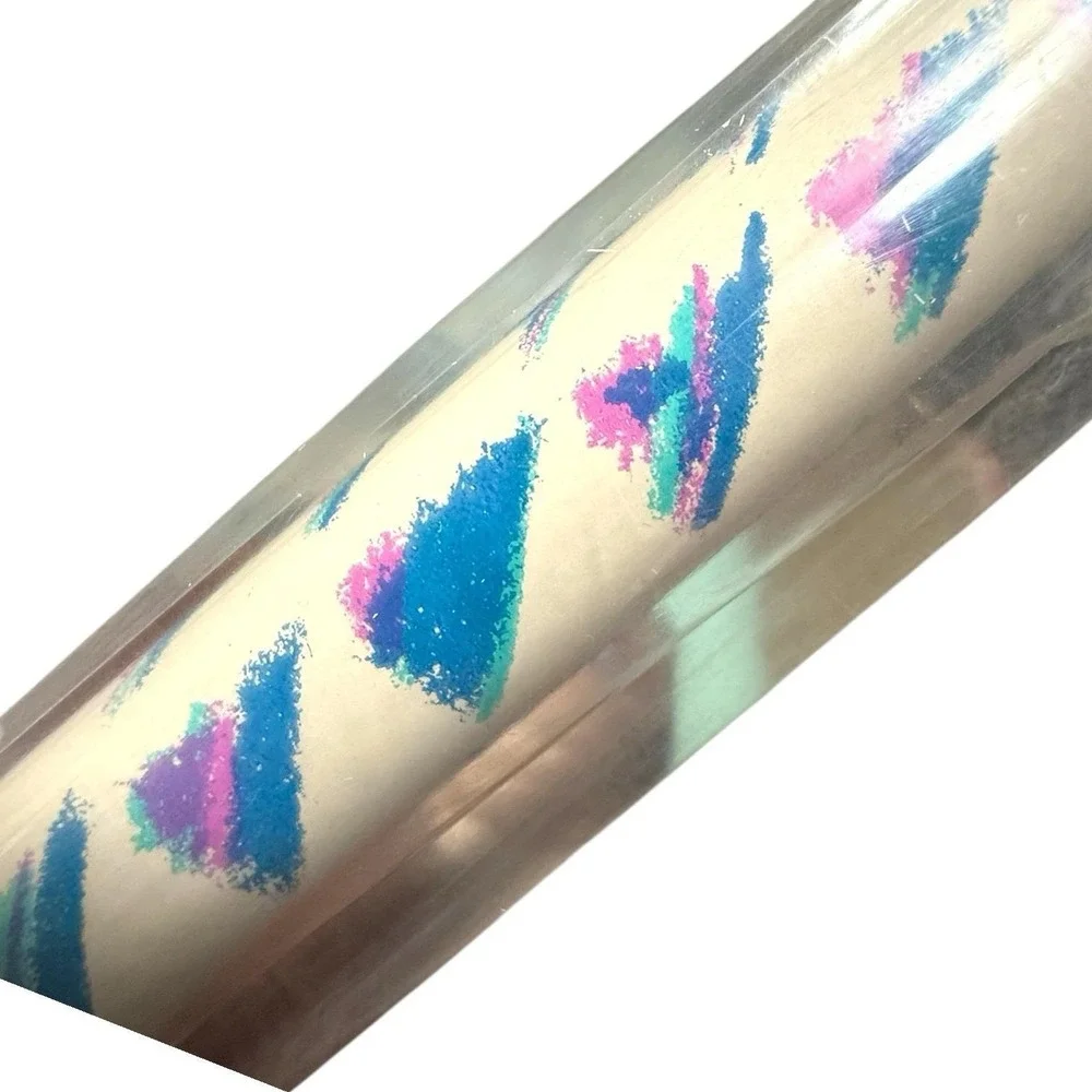 Classic Pink Blue Retro Abstract VTG 70s 80s Kappa‎ KKG Gift Wrap Paper